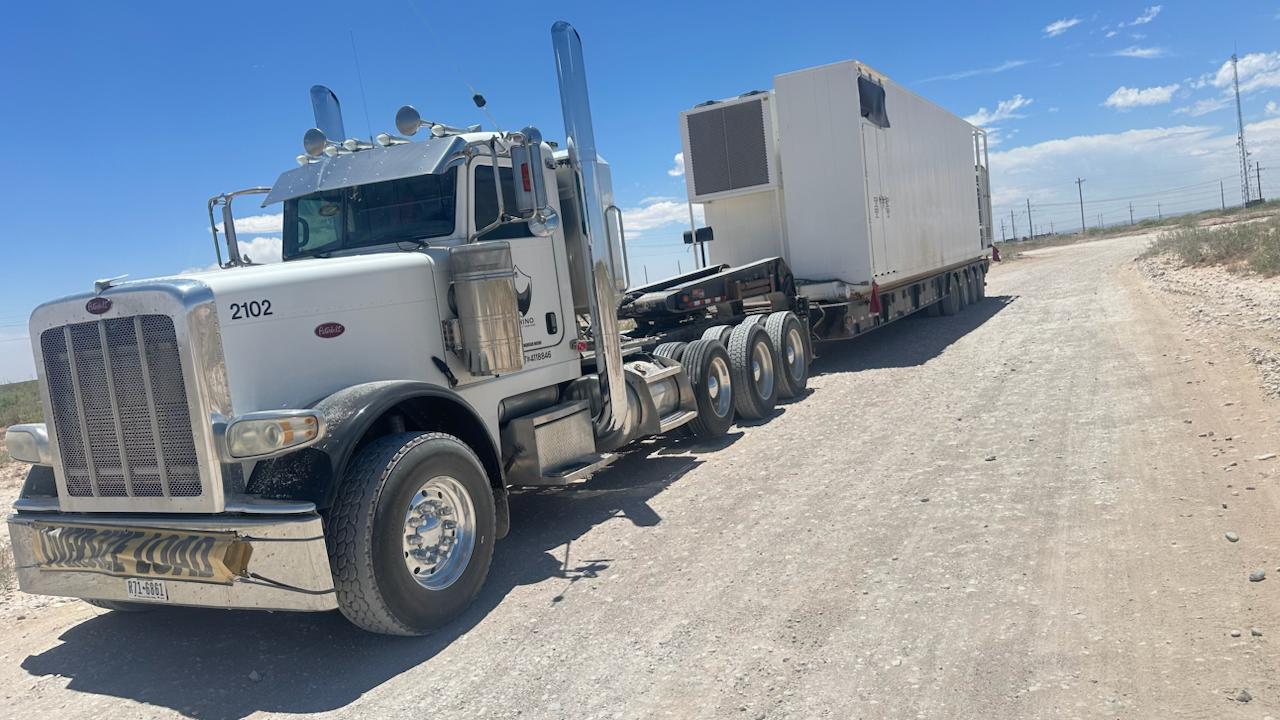 Rhino Peterbilt heavy haul truck
